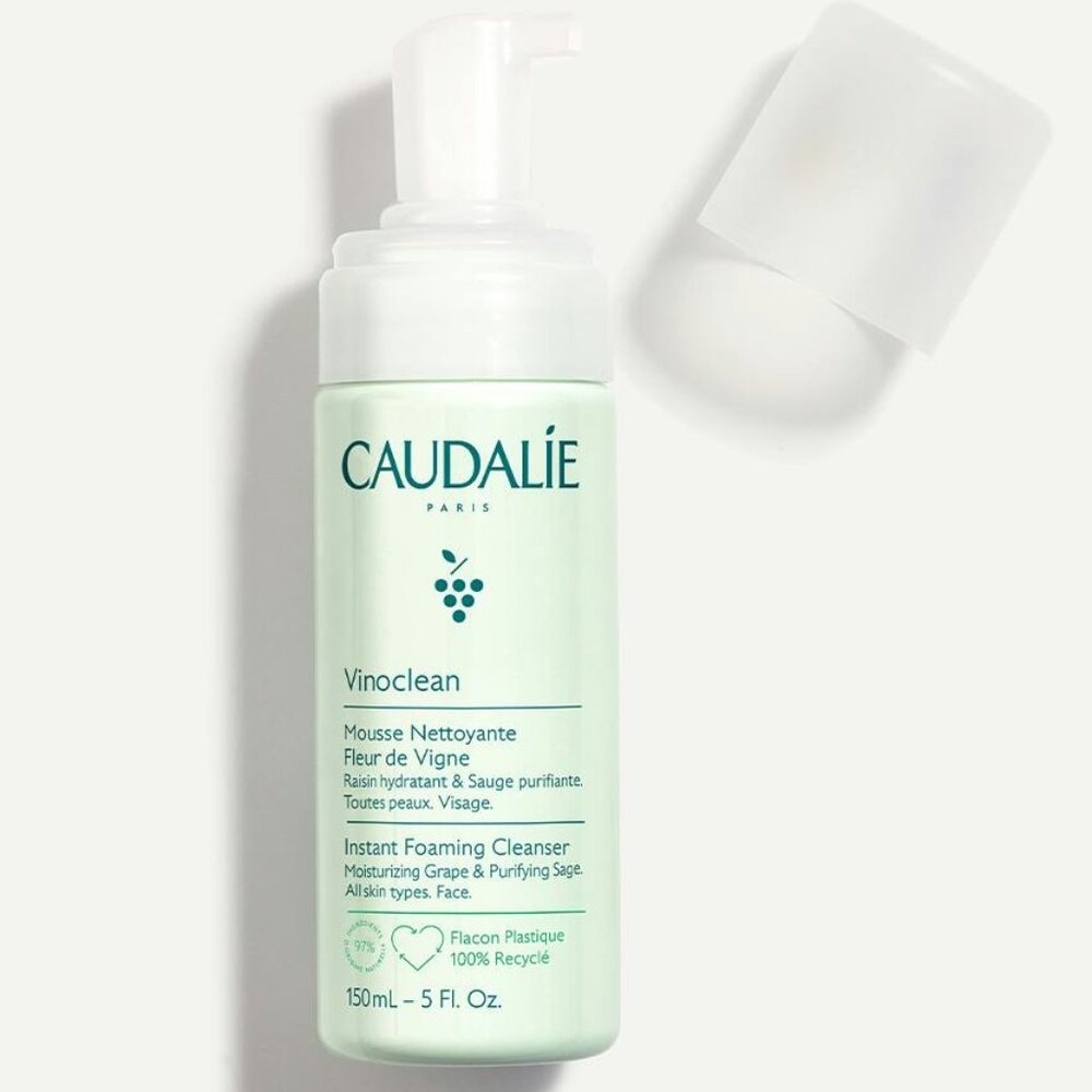 Caudalie Vinoclean Instant Foaming Cleanser 150 ml NEW! face wash French beauty